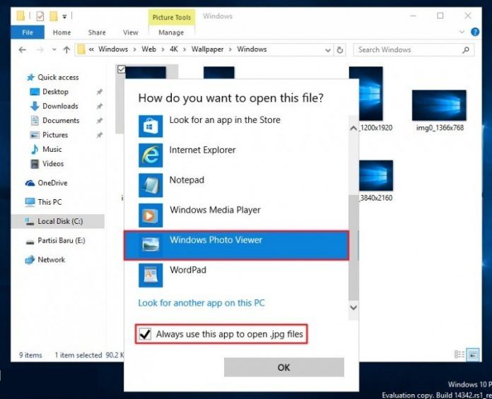 Cara Mudah Mengembalikan Windows Photo Viewer di Windows 10