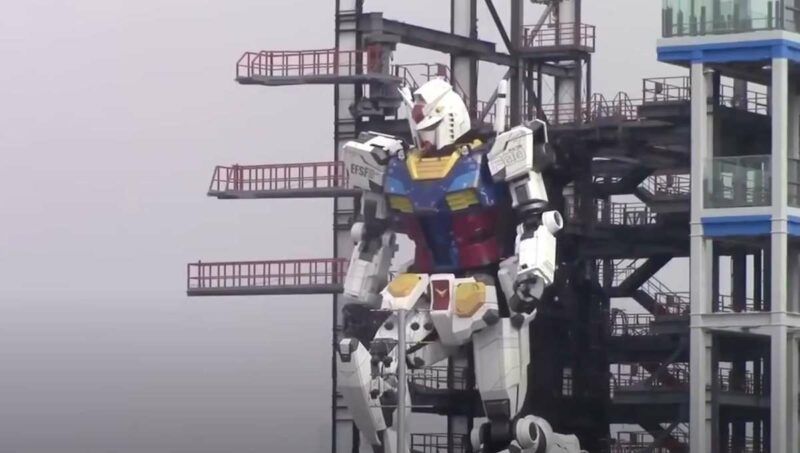 Image Robot Gundam Raksasa Yang Bisa Bergerak By Teknodaim