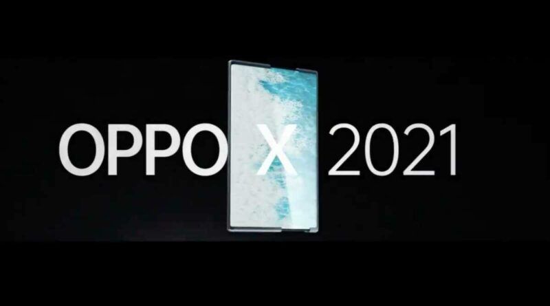 Image Wujud Ponsel Layar Gulung Pertama Oppo X 2021