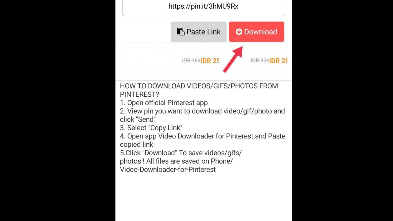 3 Cara Download Video di Pinterest Melalui Smartphone Android