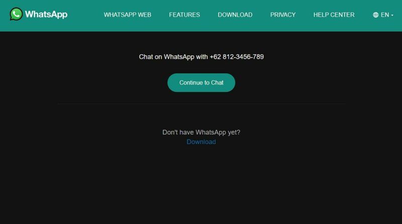 Cara Buat Link WhatsApp Langsung ke Chat Pribadi, Terbaru 2022