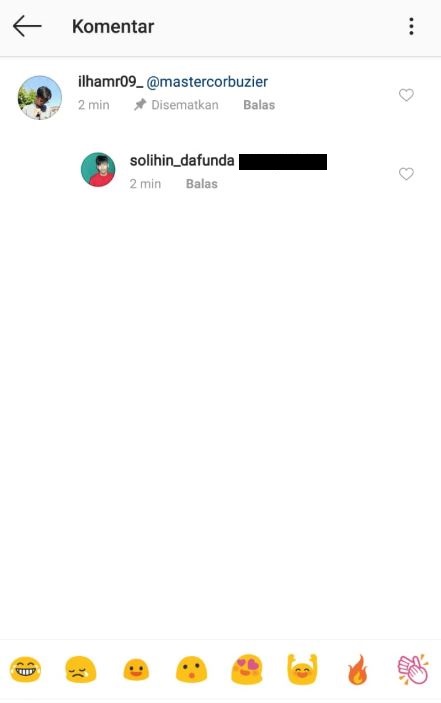Komentar Di Instagram Bisa Di Pin By Teknodaim