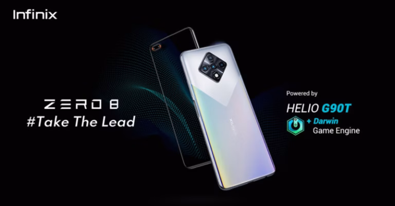 Infinix Zero 8 Silver Diamond