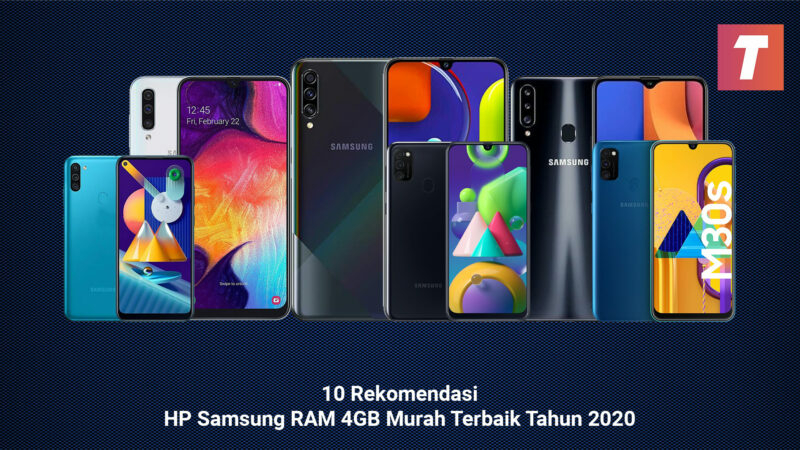 10 Rekomendasi HP Samsung RAM 4GB Murah Terbaik Tahun 2020