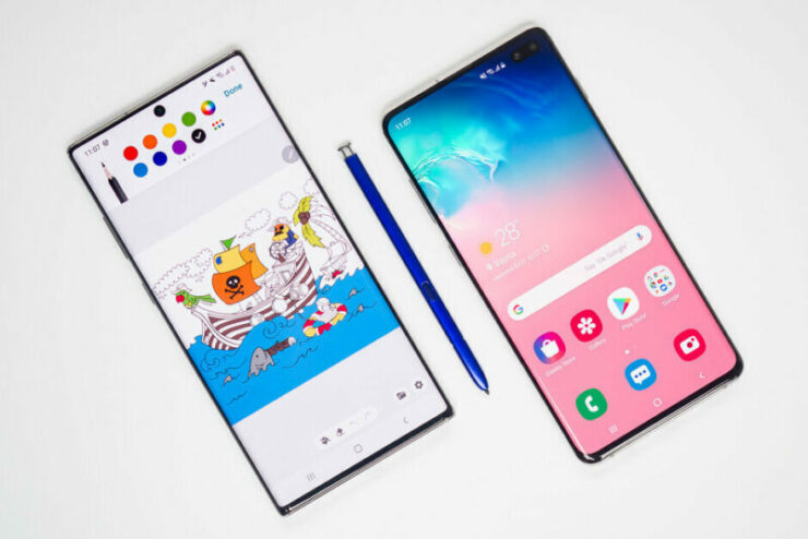 galaxy note series phones