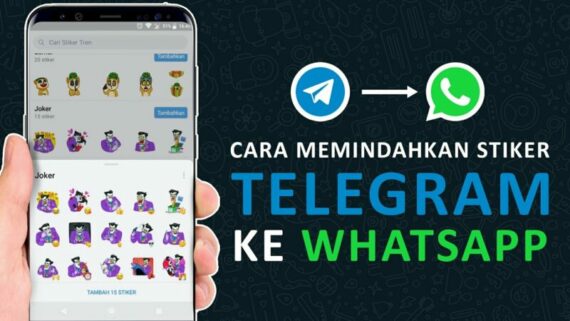 2 Cara  Memindahkan Stiker  Telegram  ke  WhatsApp   Teknodaim com