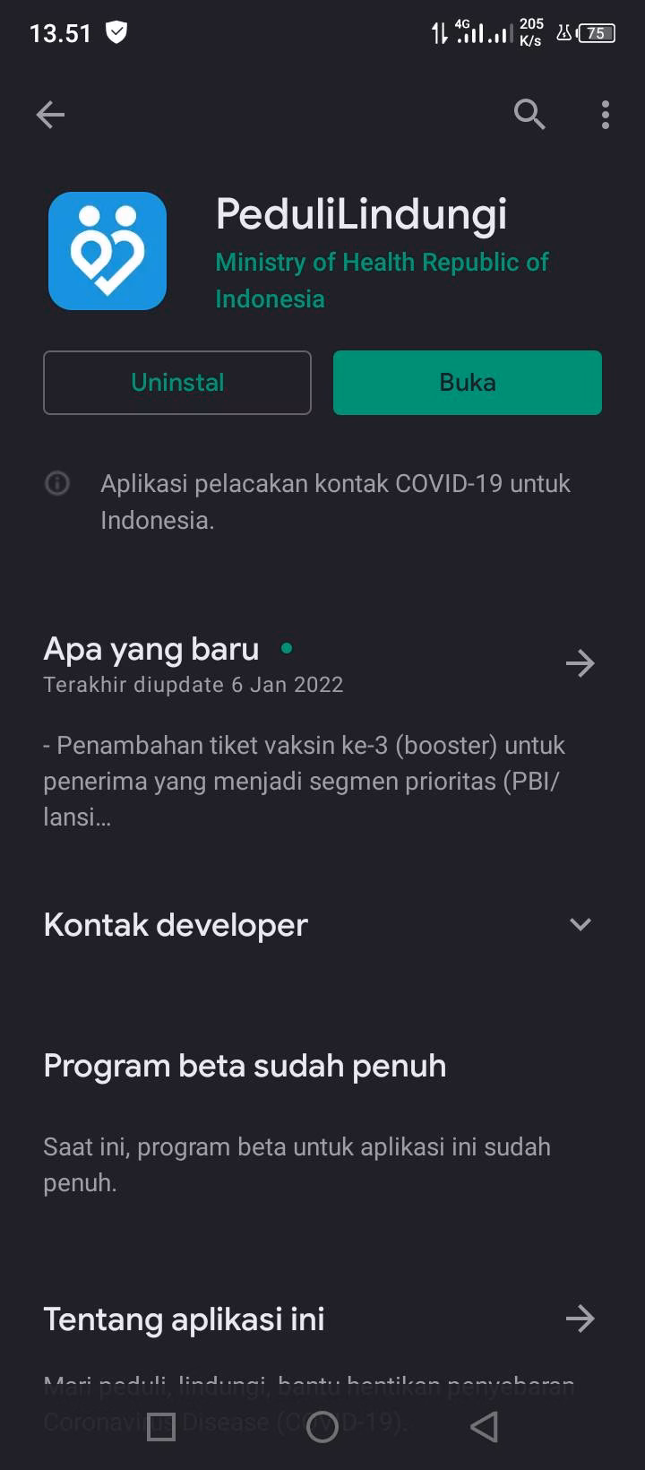 Cara Megecek Sertifikat Vaksin Lewat Aplikasi dan Tanpa Aplikasi 3 Download Aplikasi Pedulilindungi