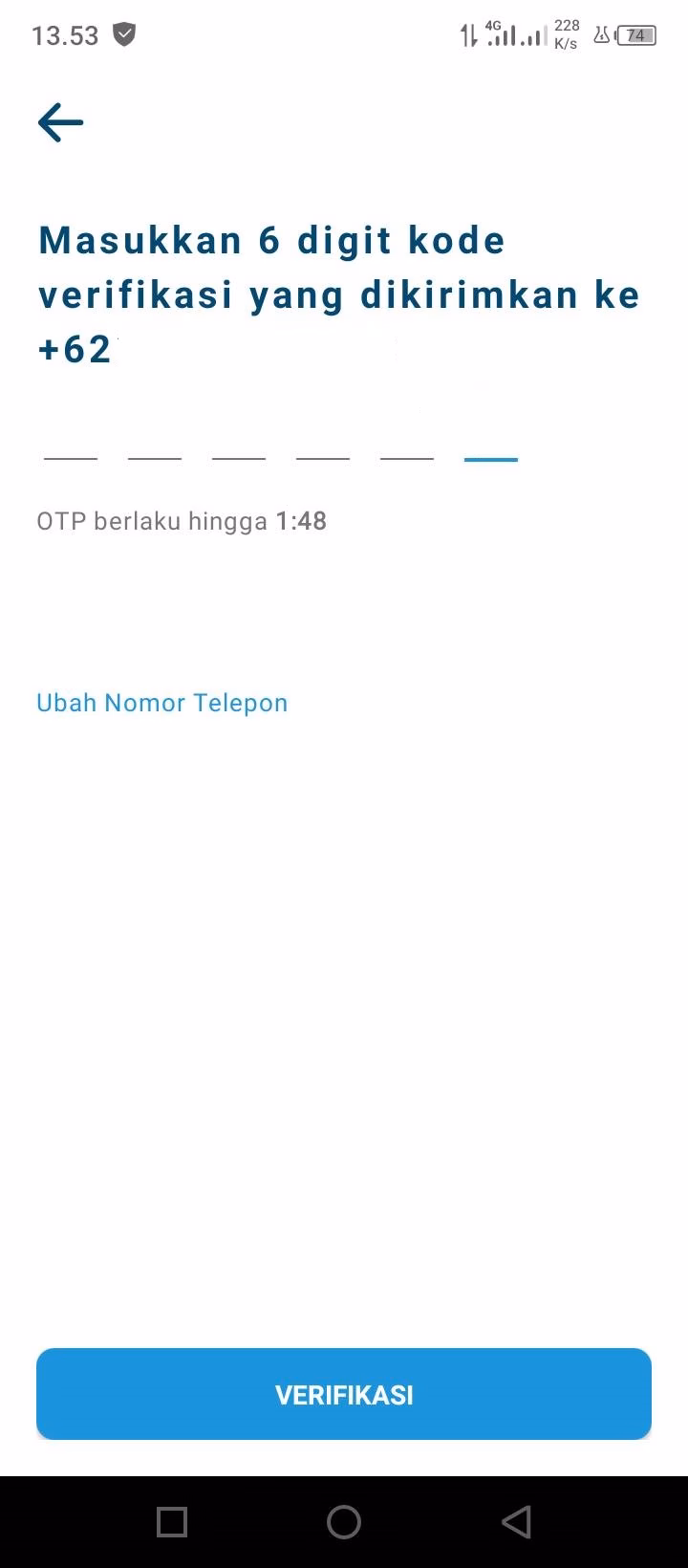 Cara Megecek Sertifikat Vaksin Lewat Aplikasi dan Tanpa Aplikasi 5 Masukan Kode Otp