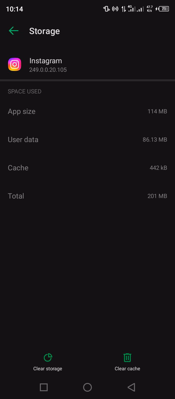 Hapus Gacha Dan Data Aplikasi Instagram