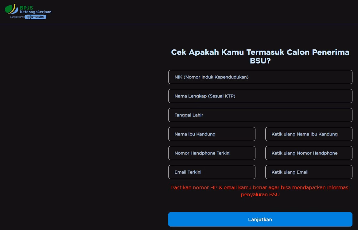 Cara Cek BSU 2022 Terlengkap dan Terakurat 3 Buka Website Bsu Bpjs