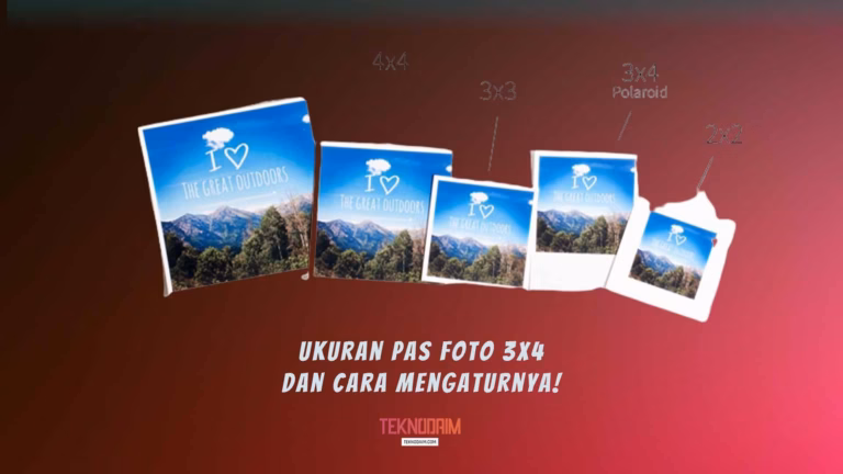 Ukuran Pas Foto 3x4 Dalam Pixel