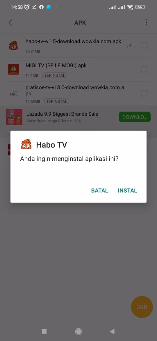Link Download Habo TV APK, Aplikasi Live Streaming Sepakbola Gratis 5 Instal Habo Tv