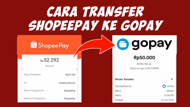 Cara Transfer Saldo ShopeePay ke GoPay 2023: Mudah dan Cepat! 3 Cara Transfer Saldo ShopeePay ke GoPay 2023: Mudah dan Cepat!