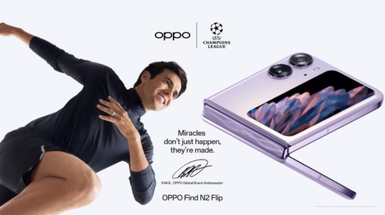 Kaká Datang ke Indonesia untuk Berjumpa dengan Pengguna Oppo Find N2 Flip