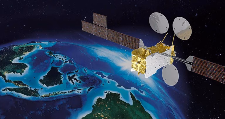 Ilustrasi Bumi Satelit Satria-1 (katasumbar.com)