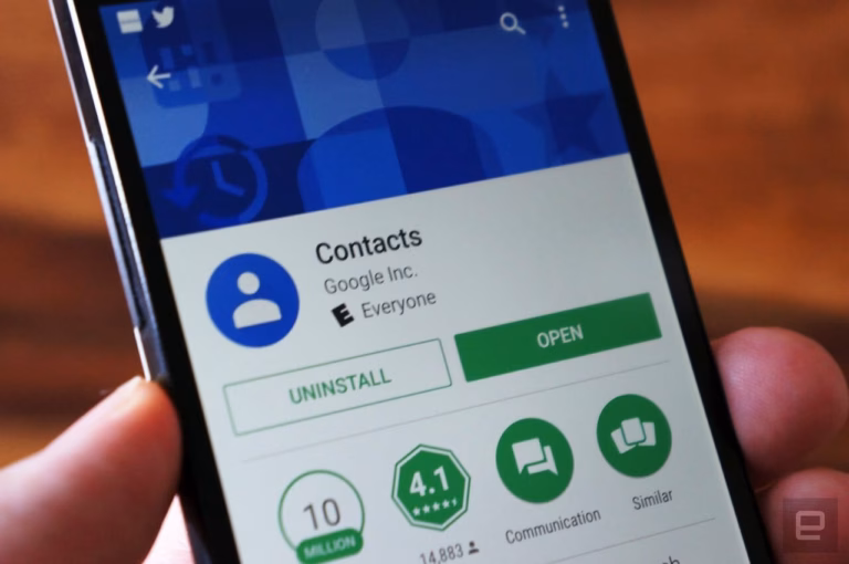 Ilustrasi Google Contact (engadget)