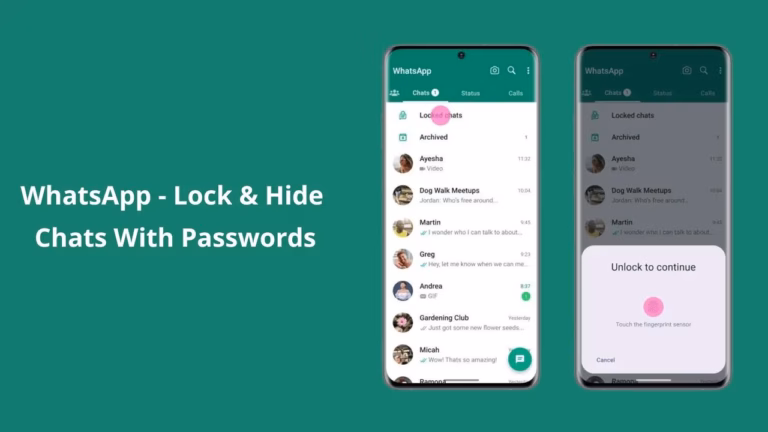 WhatsApp Secret Code Chat Lock - Gbhackers