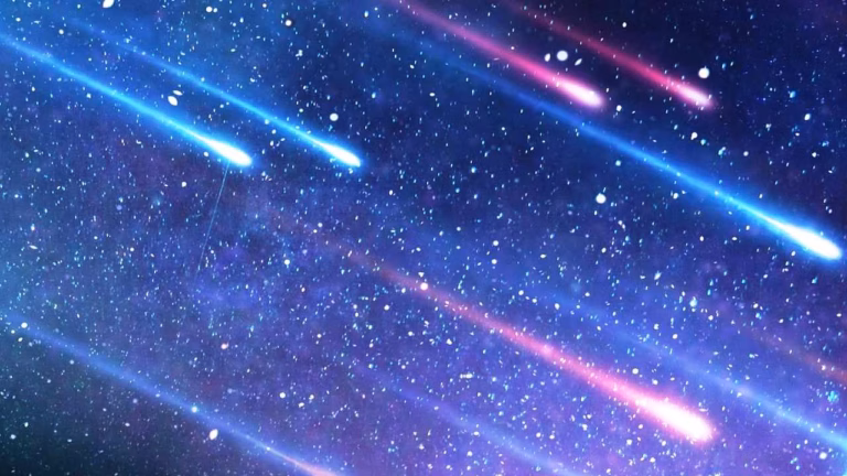 Ilustrasi Hujan Meteor Phoenicid - Mlactu.fr