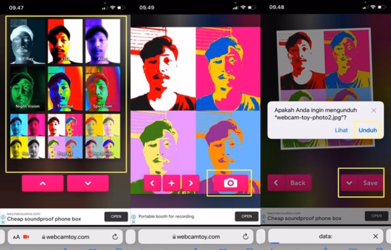 Cara Menggunakan Webcam Toy Melalui Situs Web