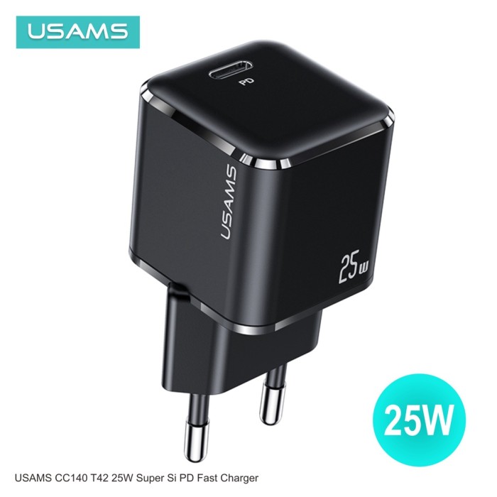 10 Charger USB HP Terbaik untuk Pengisian Cepat dan Aman 7 USAMS T42 (Tokopedia)