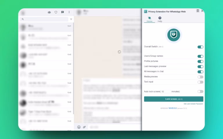 Cara Mudah Mengaktifkan Fitur Blur Chat WhatsApp Web 5 Cara Mudah Mengaktifkan Fitur Blur Chat WhatsApp Web
