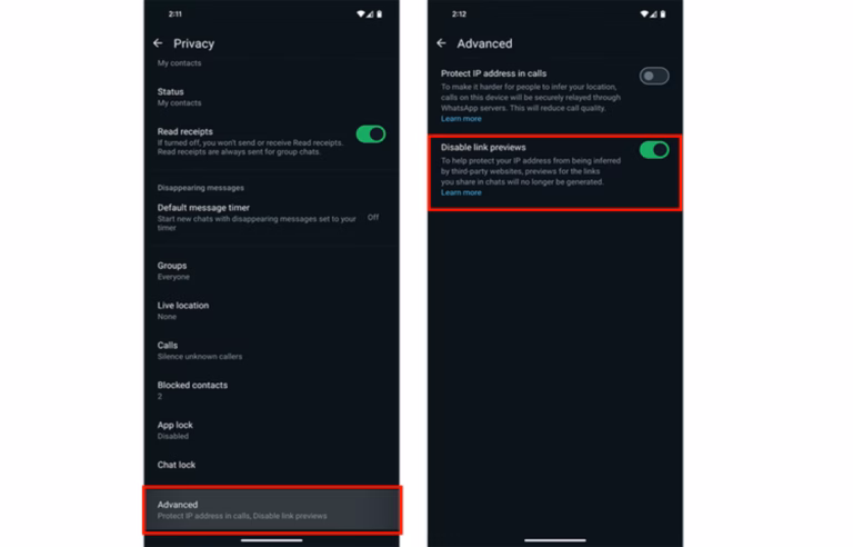 Fitur Baru Anti Intip Link di Chatroom WhatsApp