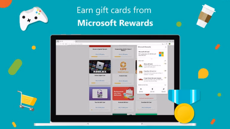 Ilustrasi Microsoft Rewards (voi)