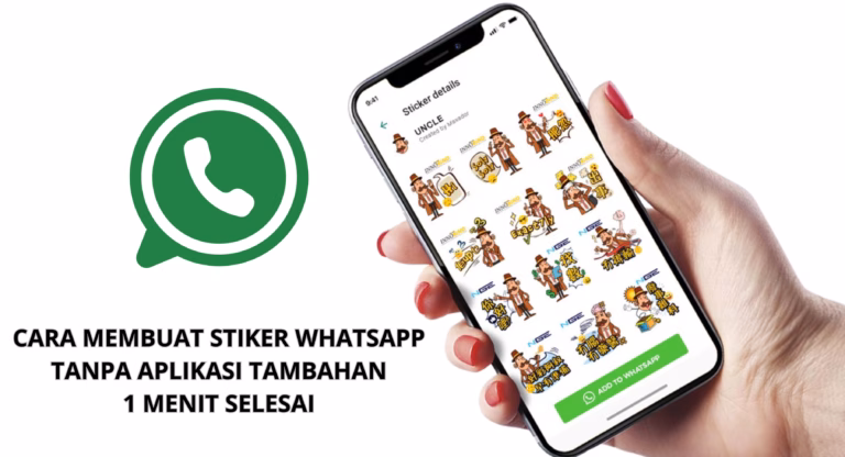 Cara Membuat Stiker WhatsApp Tanpa Aplikasi Tambahan, Mudah dan Gratis 7 Cara Membuat Stiker WhatsApp Tanpa Aplikasi Tambahan, Mudah dan Gratis