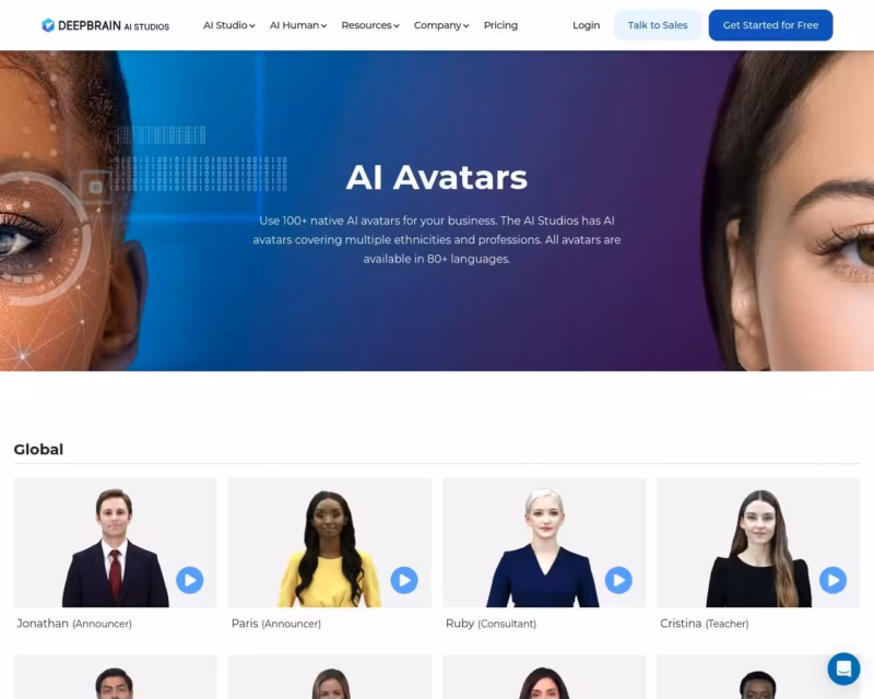 7 Rekomendasi AI Video Generator Terbaik 5 AI Video Generator: DeepBrain