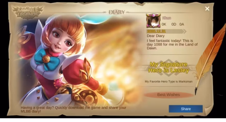 Cara Cek Umur Akun Mobile Legends