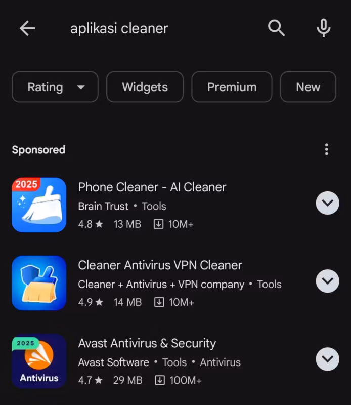 6 Tips Jitu Cara Atasi Memori HP Penuh untuk Android 5 aplikasi pembersih memori hp penuh