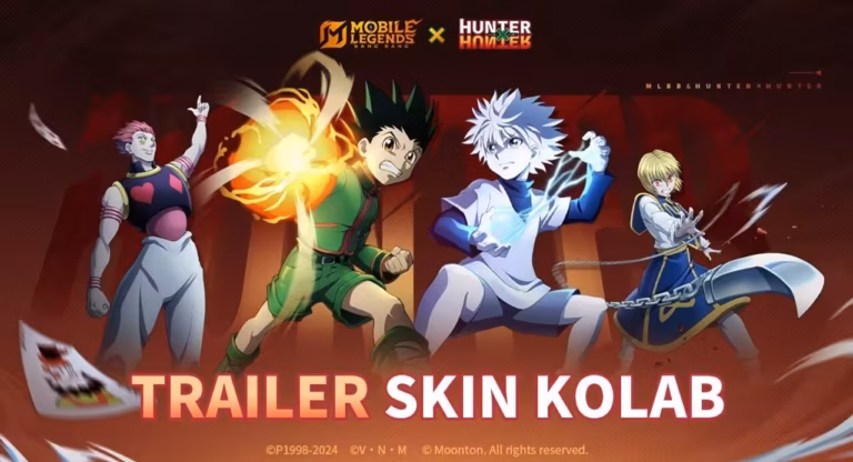 Skin Kolaborasi MLBB dan Hunter x Hunter