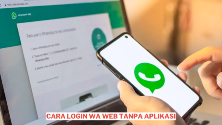 Cara Login Wa Web Tanpa Aplikasi Di Pc Mudah
