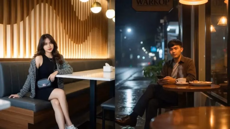 20 Prompt Gemini Ai Foto Di Kafe Estetik Viral
