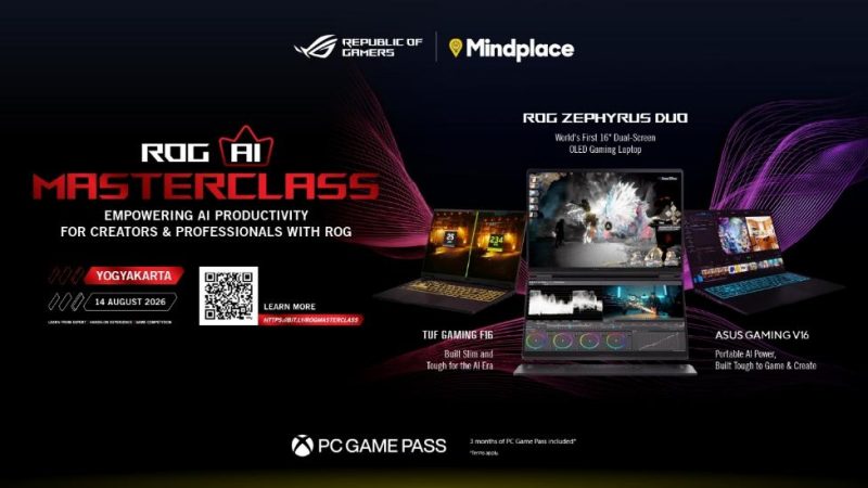 ROG AI Masterclass Ajak Kreator dan Profesional Manfaatkan AI untuk Tingkatkan Produktivitas 3 ROG AI Masterclass Yogyakarta 1